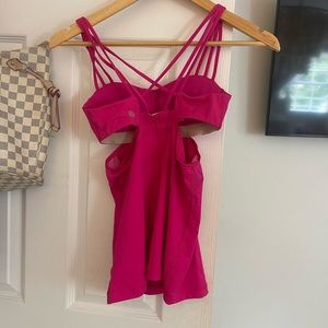 Pink Lululemon Tank Top